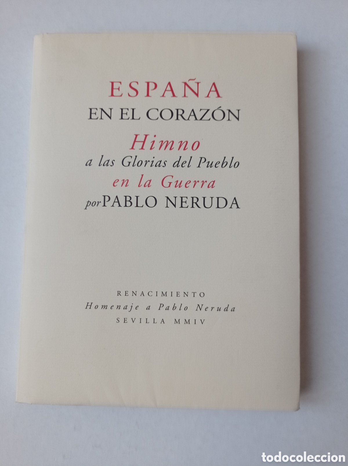 Libros de segunda mano: Espa&ntilde;a en el coraz&oacute;n - Foto 1