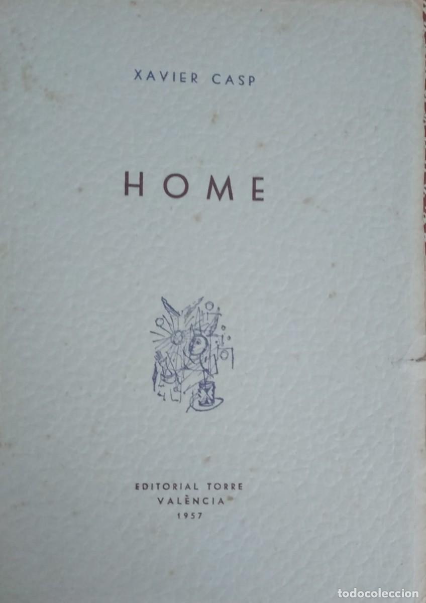 Libros de segunda mano: HOME. - CASP, Xavier. - Foto 1