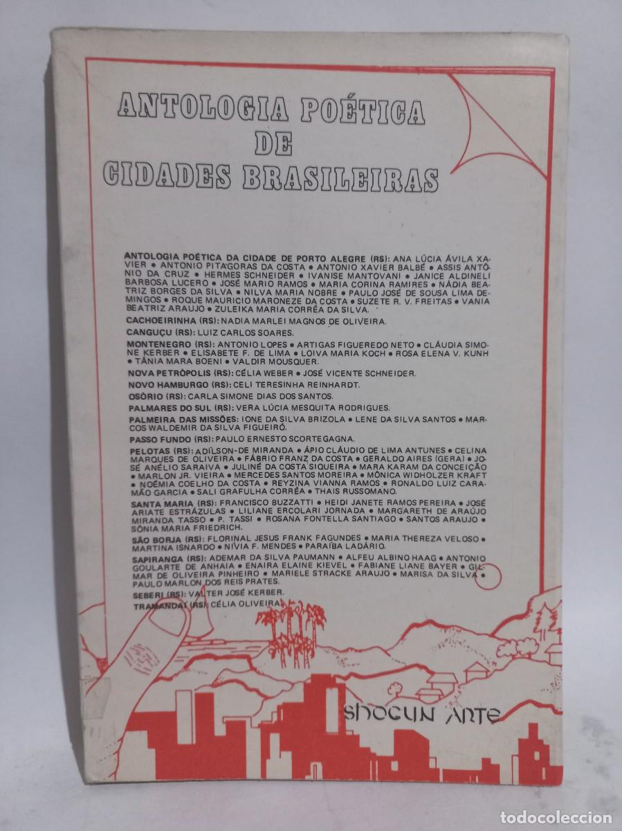 Second hand books: Antolog&iacute;a Po&eacute;tica de Cidades Brasileiras - 1986