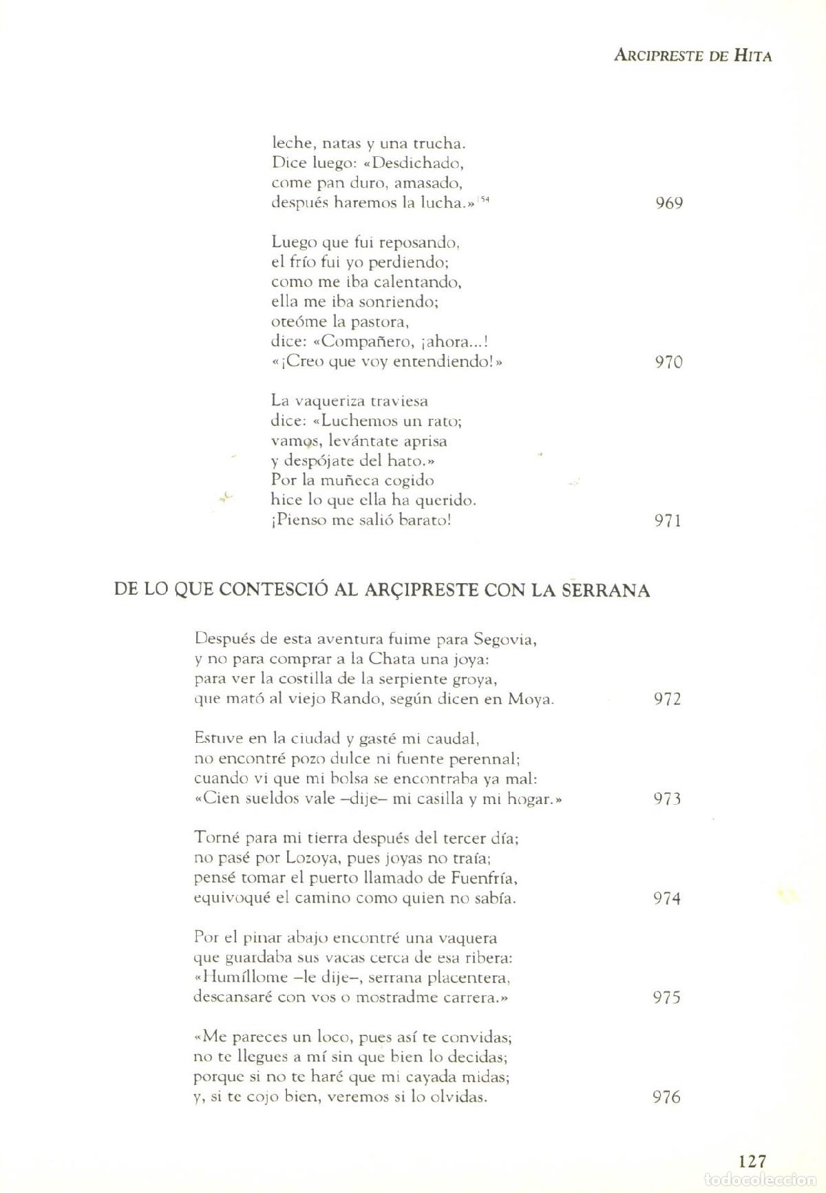Libros de segunda mano: Libro de buen amor - Arcipreste de Hita - Foto 2