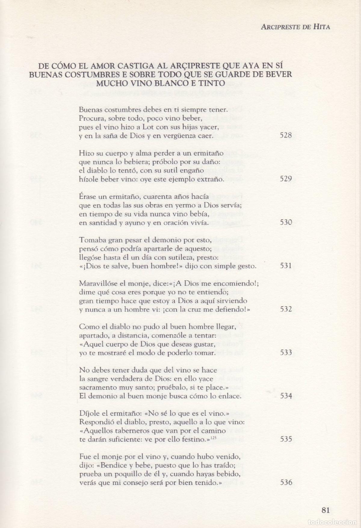 Libros de segunda mano: Libro de buen amor - Arcipreste de Hita - Foto 2