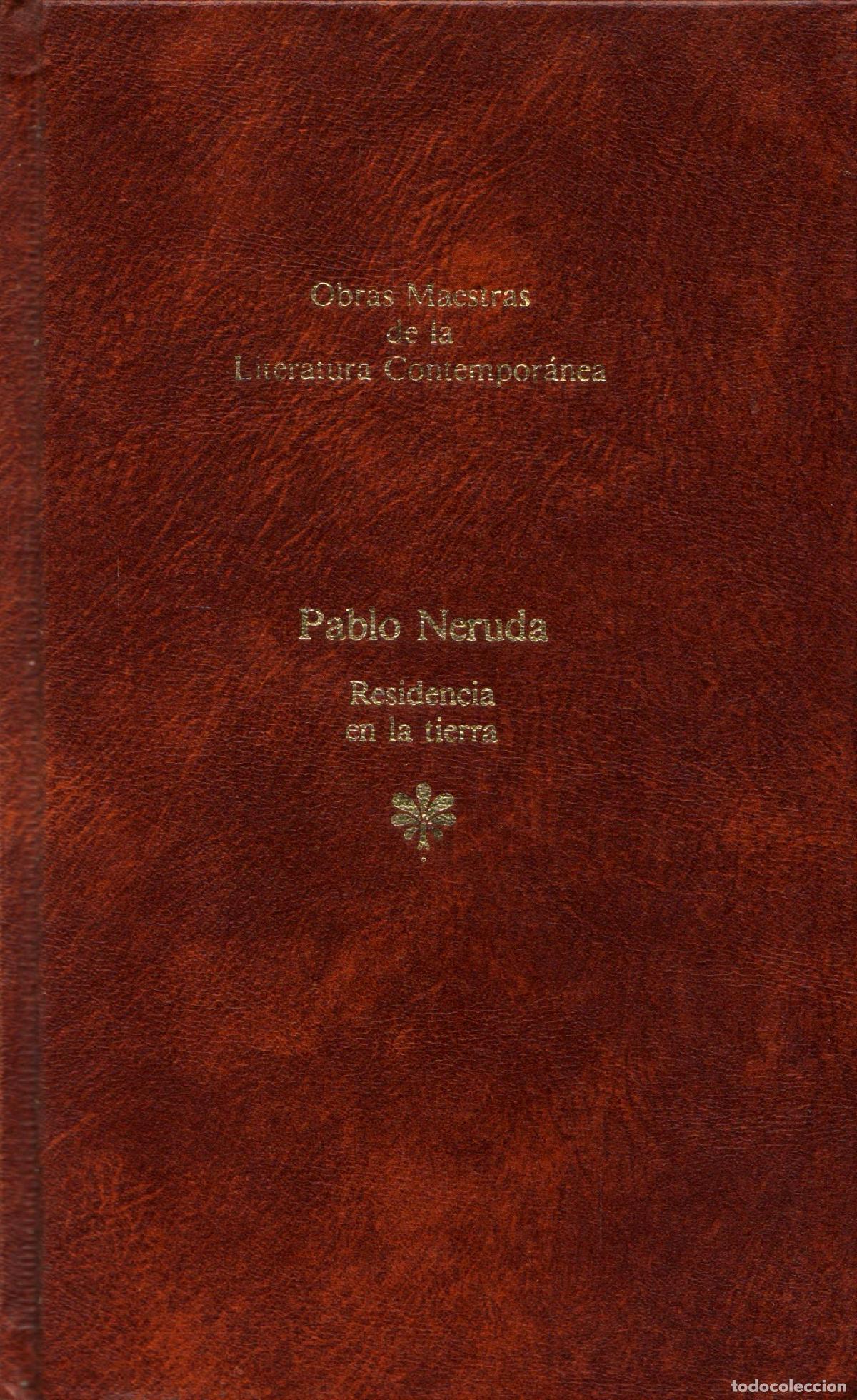 Libros de segunda mano: Residencia en la tierra - Neruda, Pablo - Foto 1