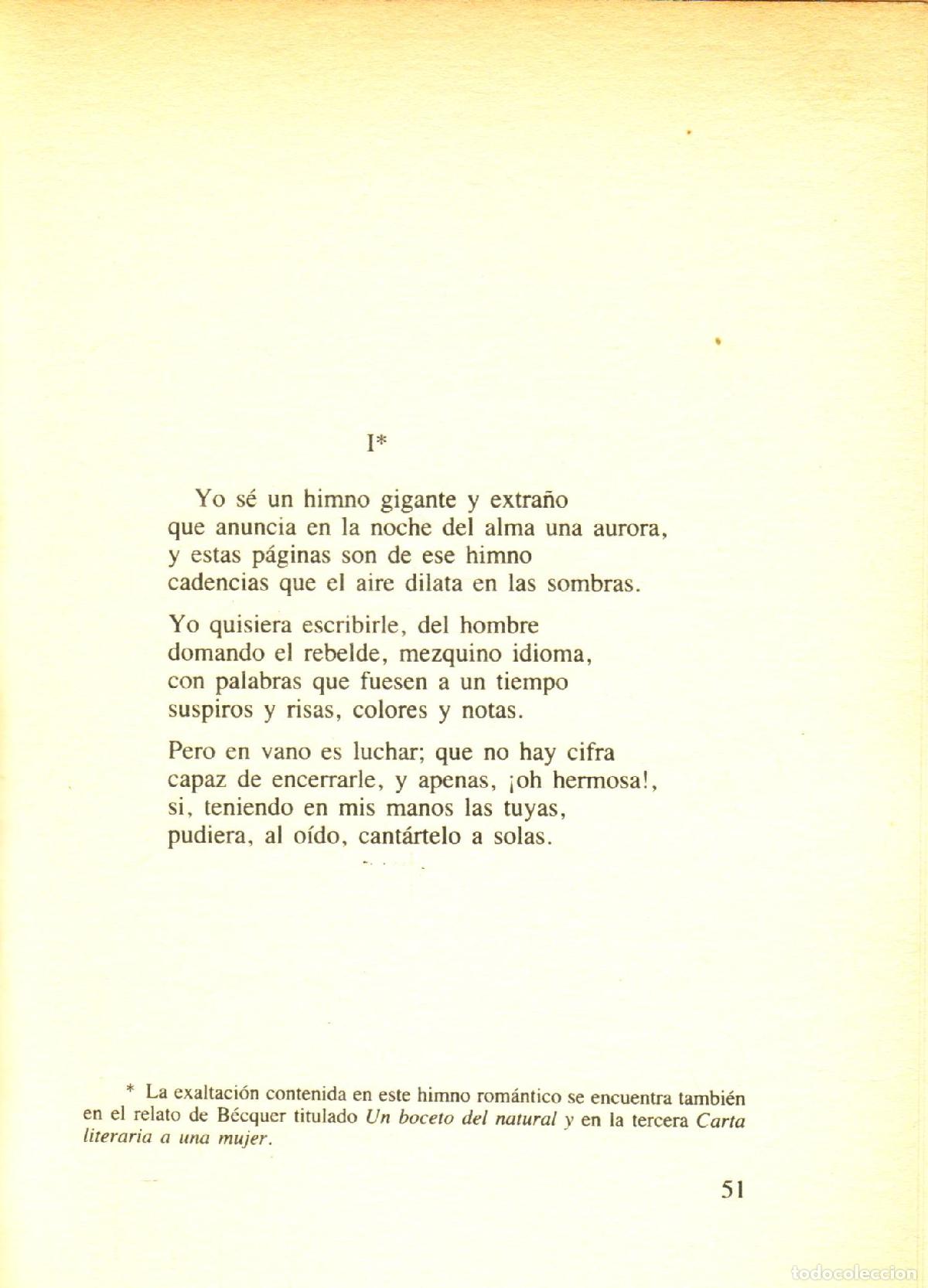 Libros de segunda mano: Rimas - Becquer, Gustavo Adolfo - Foto 2