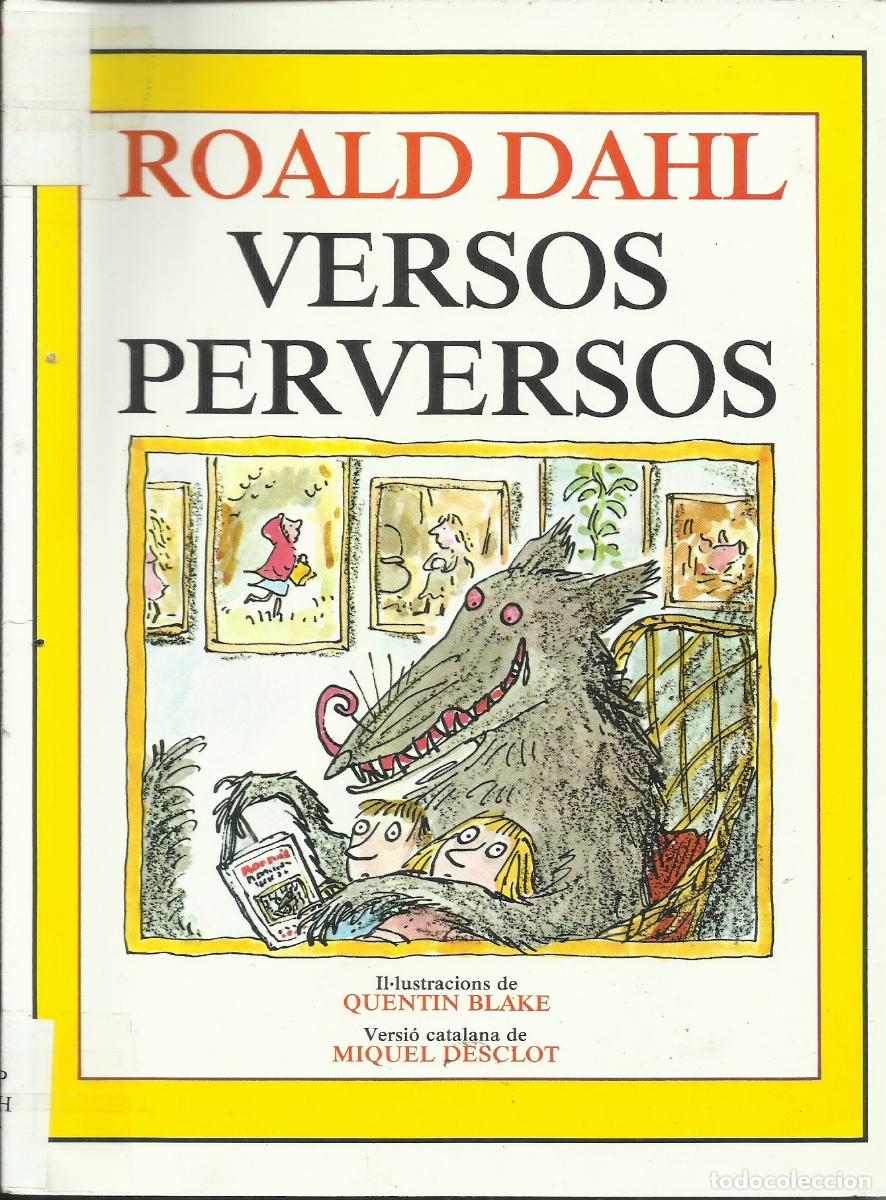 Libros de segunda mano: Versos perversos / Roald Dahl - Foto 1