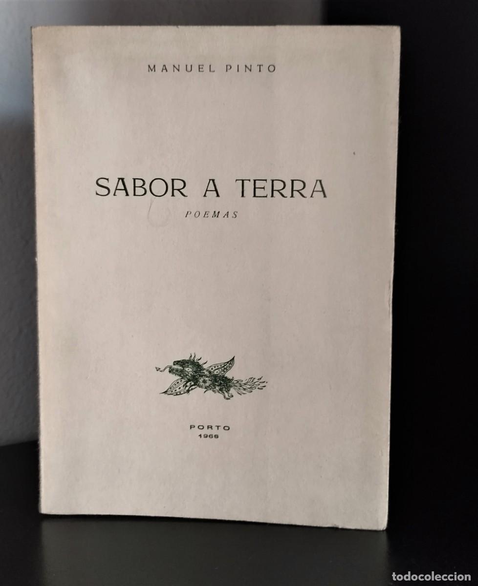 Libros de segunda mano: Sabor a Terra de Manuel Pinto (exemplar assinado e datado pelo autor) - Foto 1