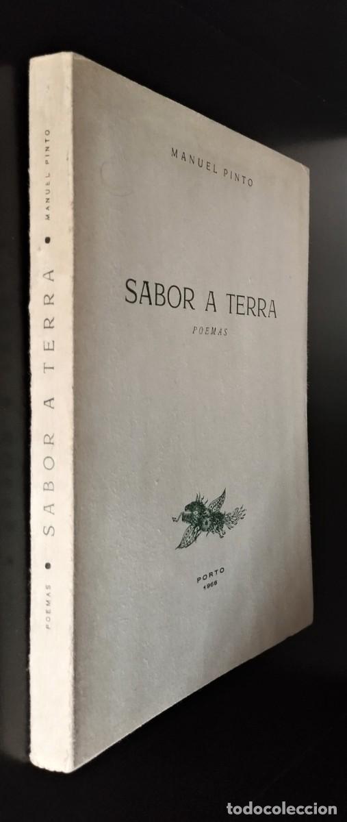 Libros de segunda mano: Sabor a Terra de Manuel Pinto (exemplar assinado e datado pelo autor) - Foto 4