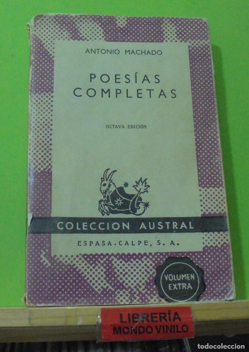 Libros de segunda mano: Poesias completas. Antonio Machado - Foto 1