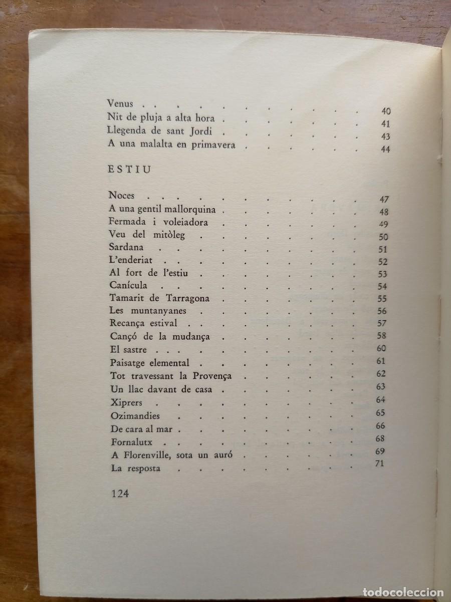 Libros de segunda mano: Josep Carner El tomb de lany - Foto 6