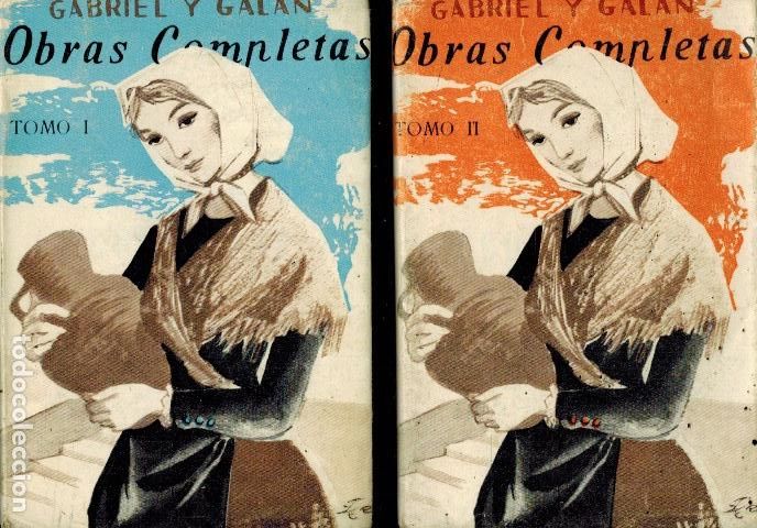 Libros de segunda mano: OBRAS COMPLETAS; DE GABRIEL Y GAL&Aacute;N - Foto 1