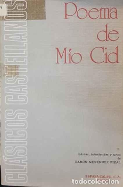 Libros de segunda mano: Poema del M&iacute;o Cid - An&oacute;nimo - Foto 1