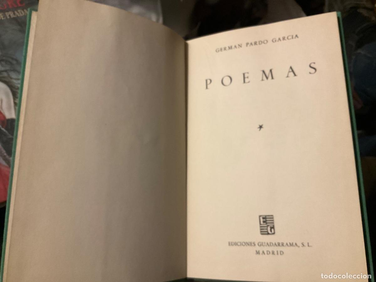 Second hand books: Poemas de German Pardo Garcia - PARDO GARCIA, GERMAN Tapa dura