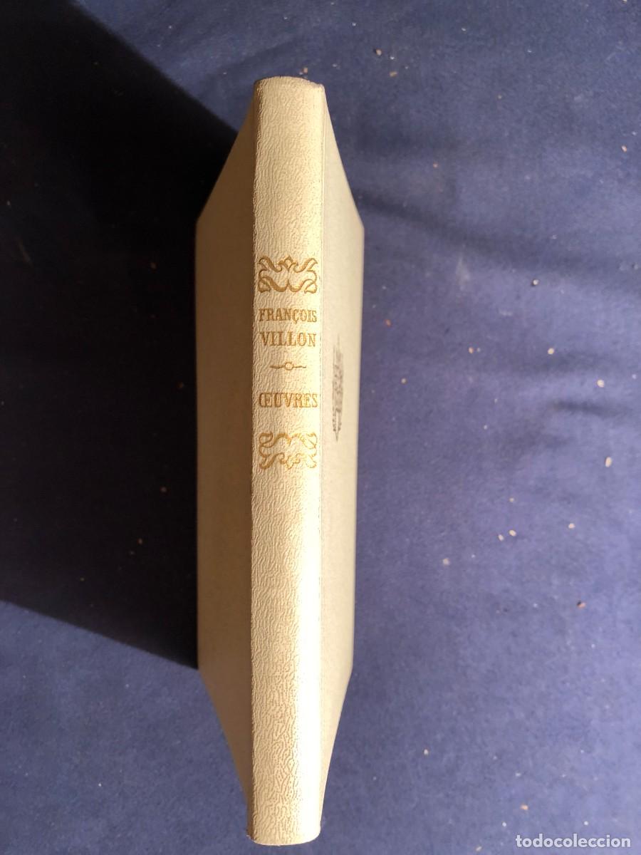 Libros de segunda mano: FEAN&Ccedil;OIS VILLON: - OEUVRES COMPLETES - (1962) - Foto 1