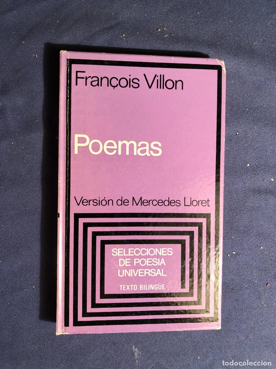 Libros de segunda mano: FRAN&Ccedil;OIS VILLON: - POEMAS - (1977) - Foto 1