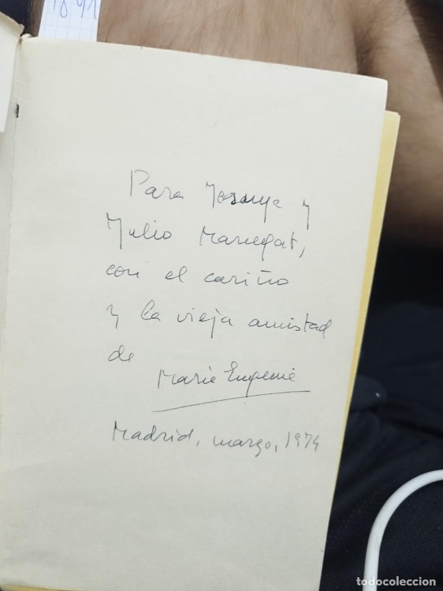 Libros de segunda mano: FRONTERA DE LA SOMBRA.- MAR&Iacute;A EUGENIA RINC&Oacute;N (SEGUNDA EDICI&Oacute;N AUMENTADA) DEDICATORIA 1973 - Foto 2