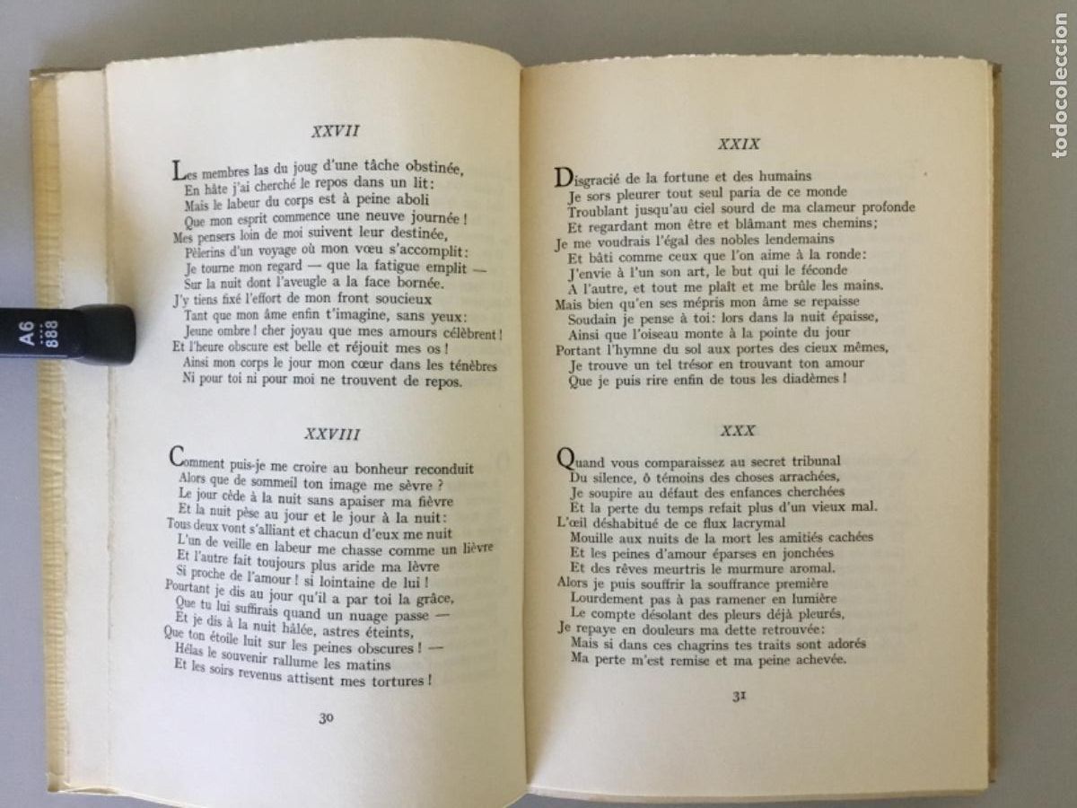 Libros de segunda mano: SHAKESPEARE // LES SONNETS // 1945 // EN FRANC&Eacute;S - Foto 3