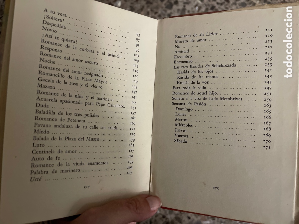 Libros de segunda mano: Pena y alegr&iacute;a del amor. Rafael de Le&oacute;n - Foto 4
