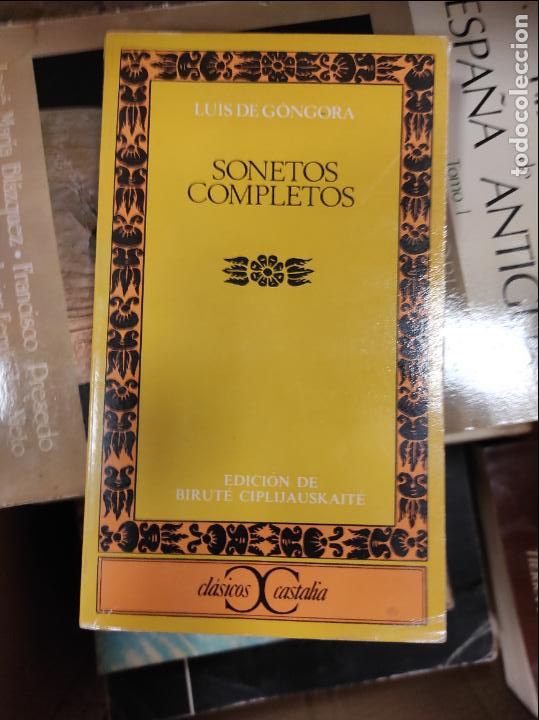 Libros de segunda mano: Luis de Gongora - Sonetos Completos - Foto 1