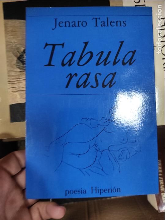 Libros de segunda mano: Tabula rasa.- Jenaro Talens .- Hiperi&oacute;n - Foto 1