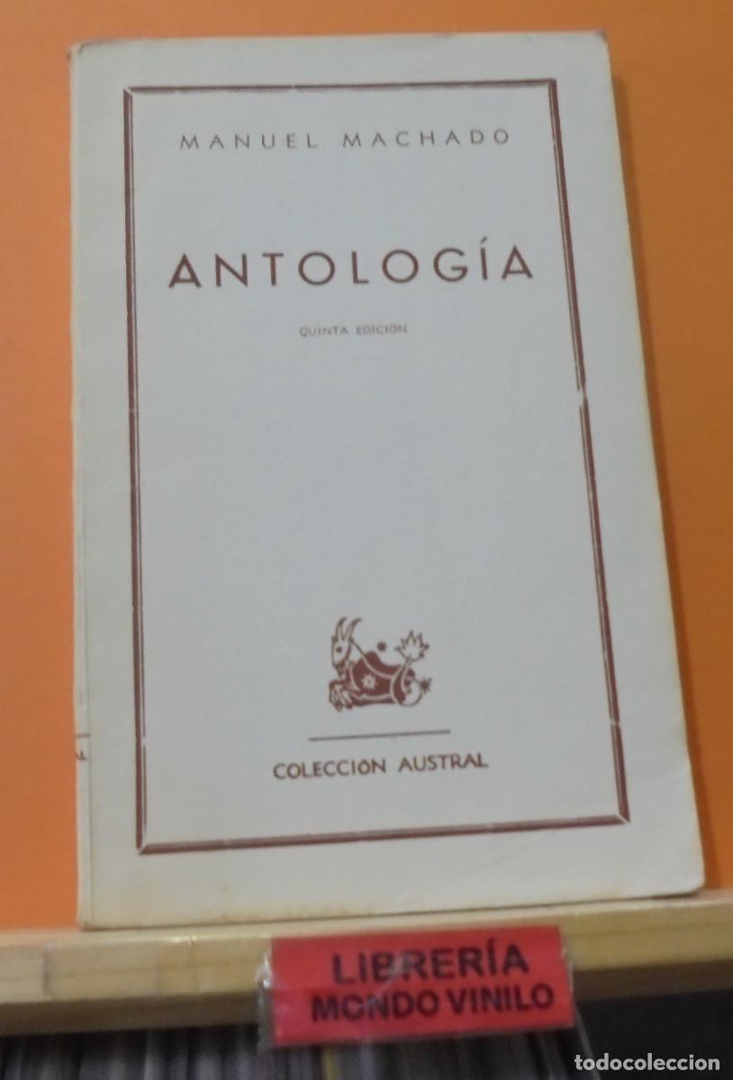 Libros de segunda mano: Antolog&iacute;a. Manuel Machado - Foto 1