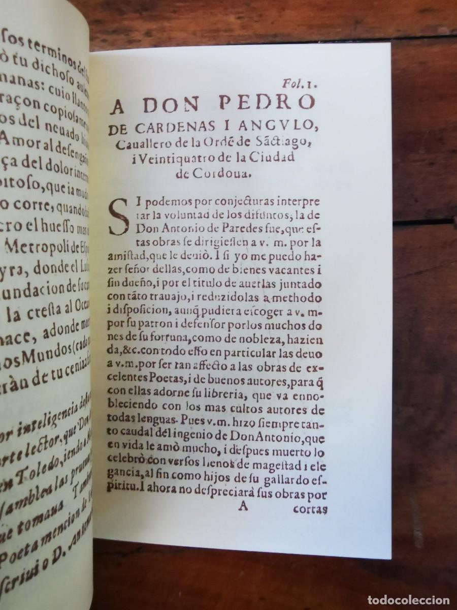 Libros de segunda mano: PAREDES, Antonio de. Rimas - Foto 2