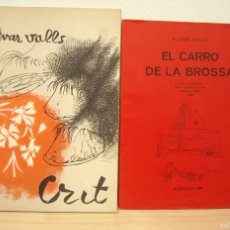 Libros de segunda mano: ALVAR VALLS. CRIT - EL CARRO DE LA BROSSA