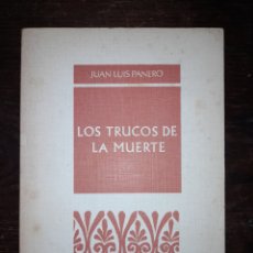 Libri di seconda mano: LOS TRUCOS DE LA MUERTE, JUAN LUIS PANERO - LEON 1975