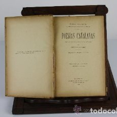 Libros de segunda mano: 5914- POESIAS CATALANAS. VICTOR BALAGUER. TIP. ESPASA. 1892.