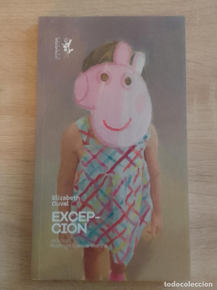 Libros de segunda mano: Elizabeth Duval: Excepci&oacute;n (Letra Versal. 2020) - Foto 1