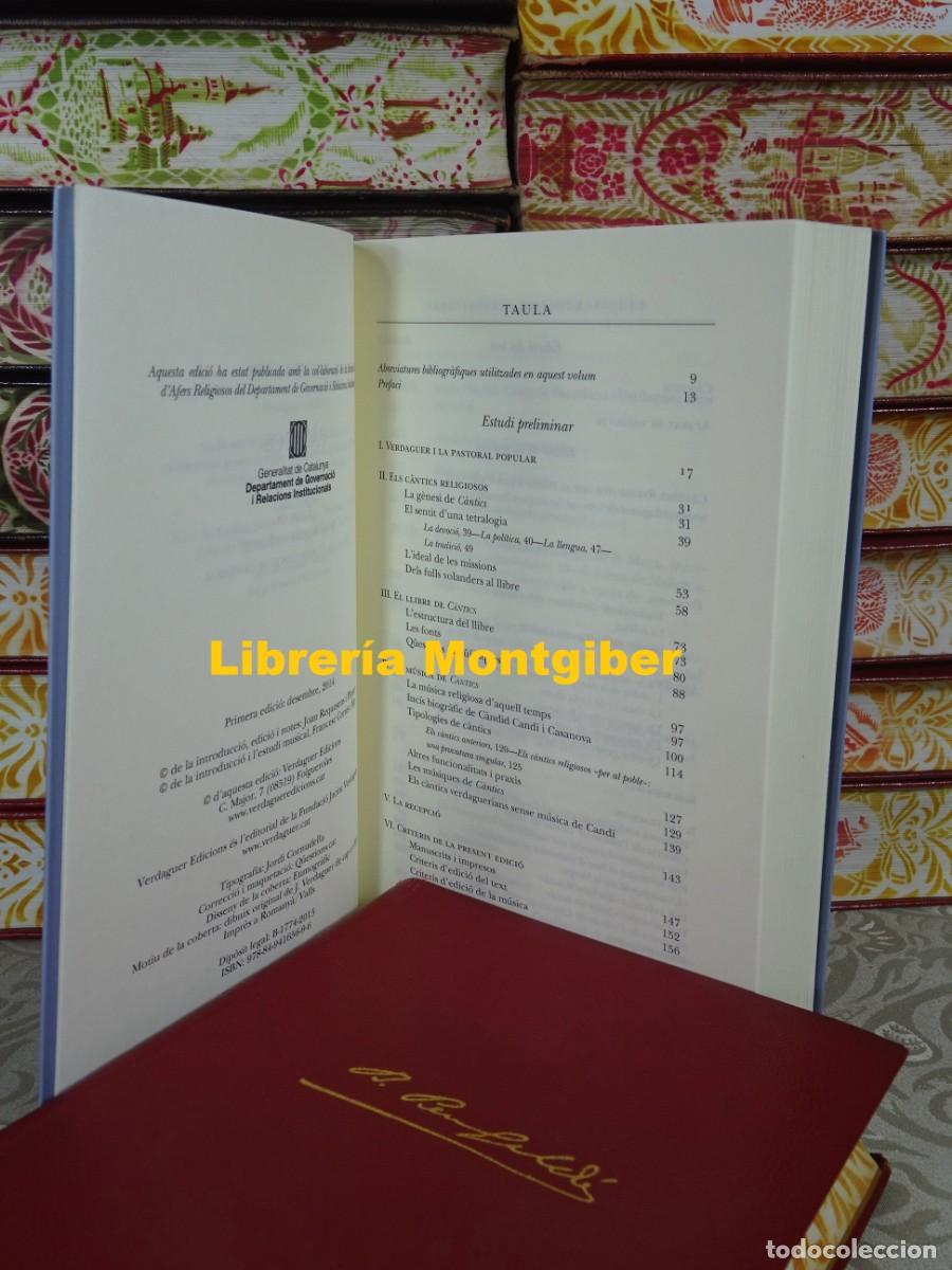 Libros de segunda mano: C&Agrave;NTICS . Autor : VERDAGUER , JACINT - Foto 4