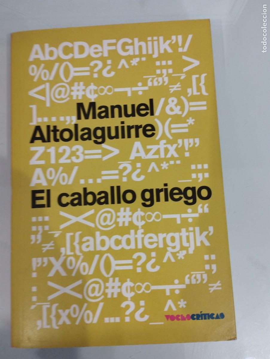 Libros de segunda mano: Manuel Altolaguirre. El caballo griegi - Foto 1