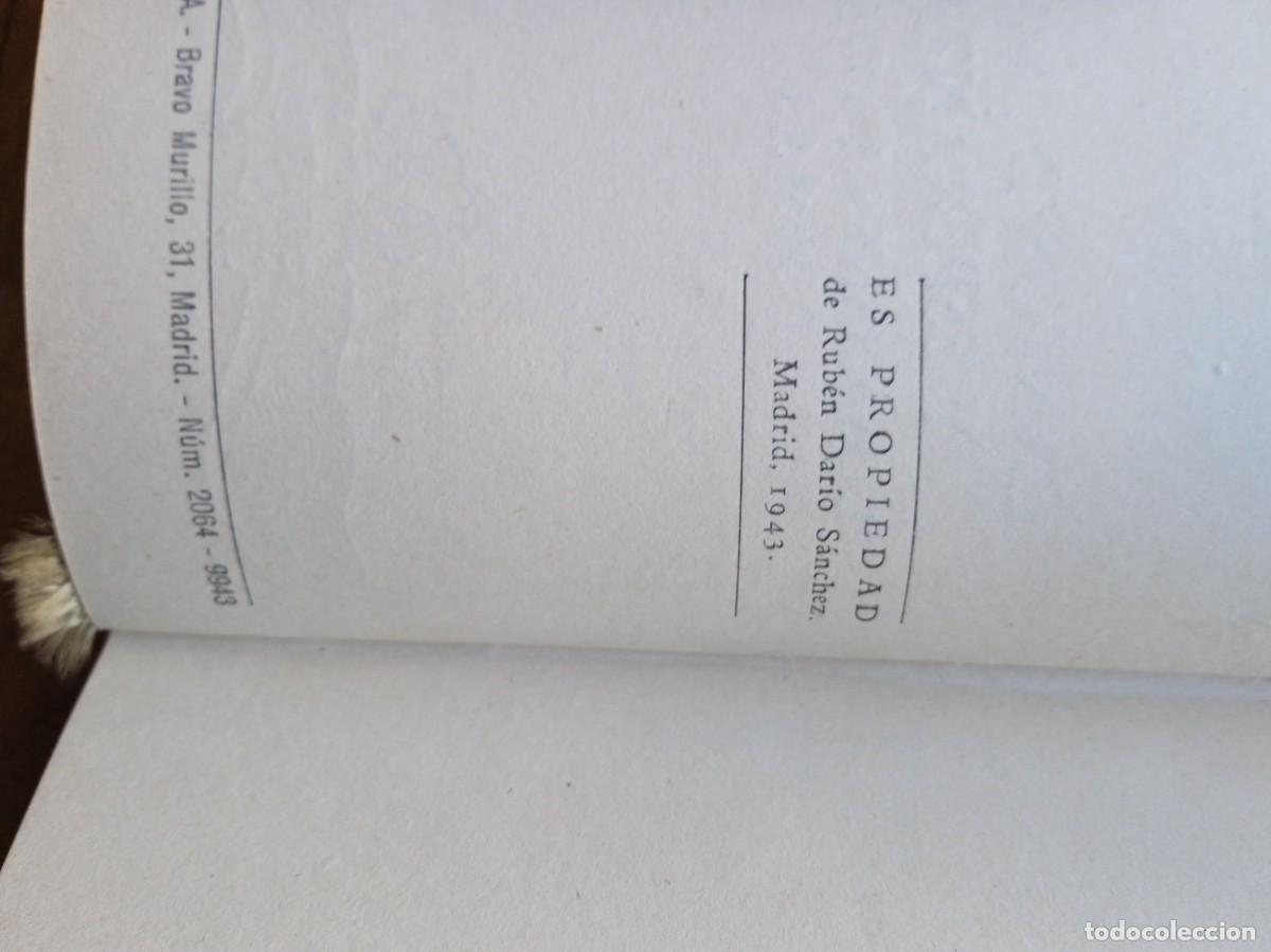 Libros de segunda mano: Cantos de vida y esperanza Rub&eacute;n Dar&iacute;o - Foto 3