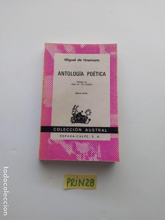 Libros de segunda mano: Antolog&iacute;a Po&eacute;tica - Foto 1