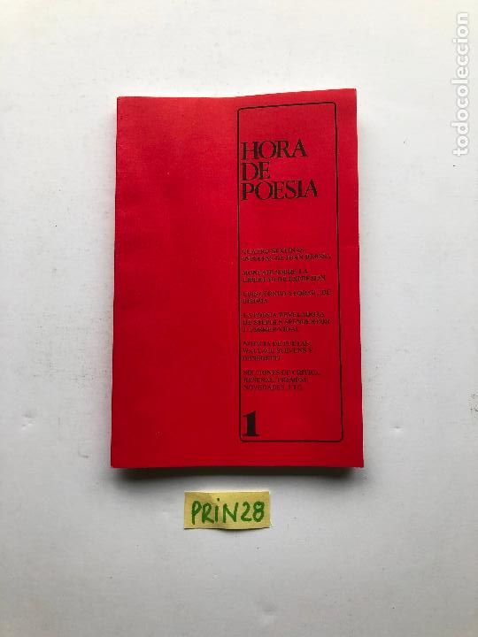 Libros de segunda mano: Hora de poes&iacute;a - Foto 1