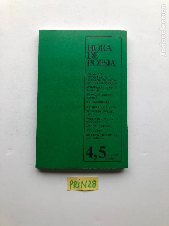 Libros de segunda mano: Hora de poes&iacute;a - Foto 1