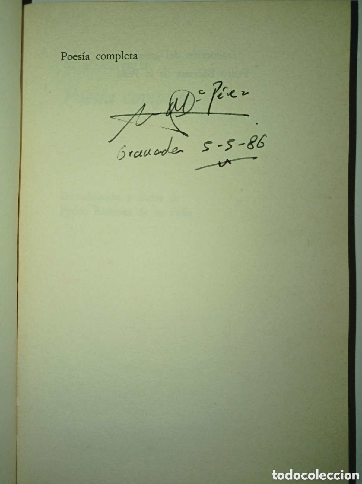 Libros de segunda mano: Poes&iacute;a completa - Foto 3