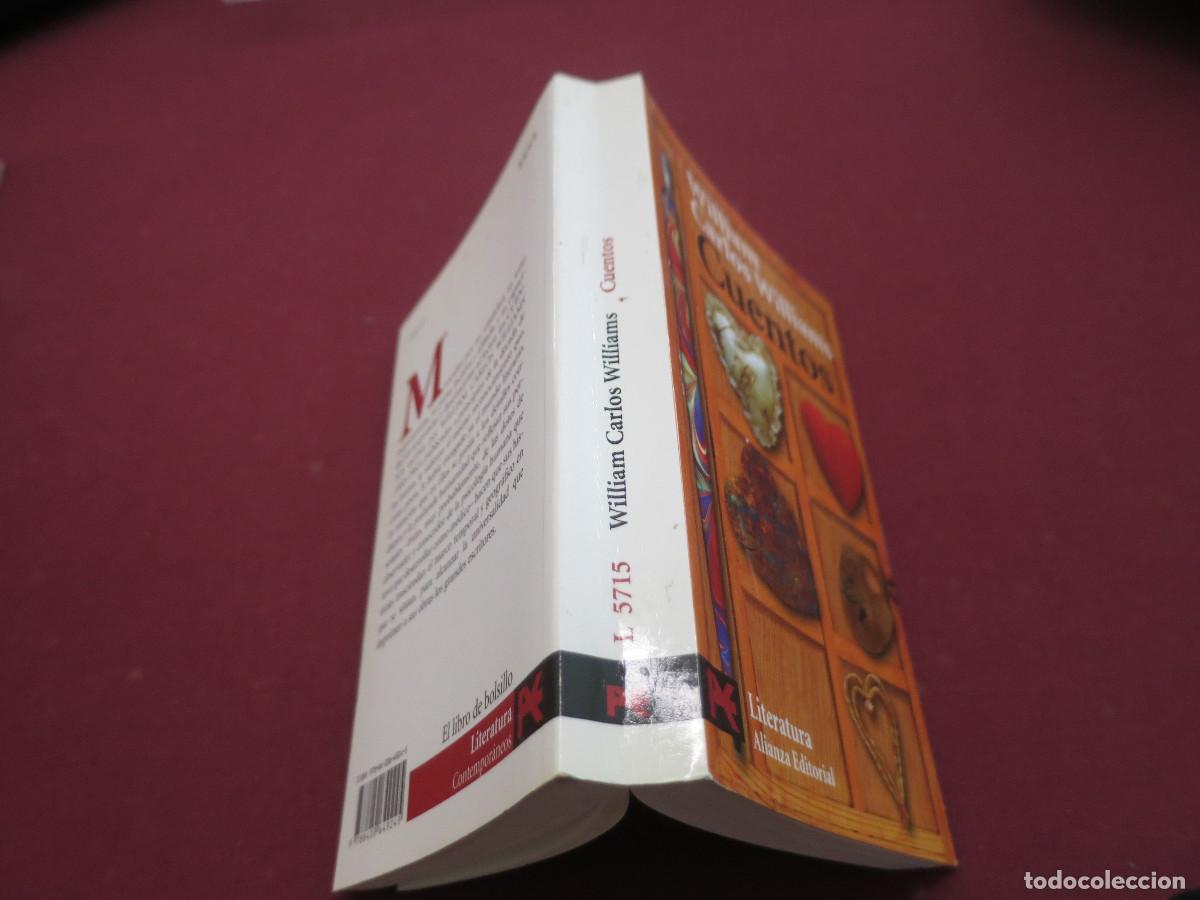 Libros de segunda mano: CUENTOS - WILLIAM CARLOS WILLIAMS alianza - Foto 2
