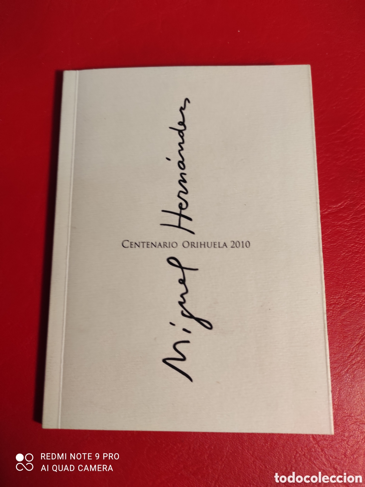 Libros de segunda mano: Miguel Hern&aacute;ndez. Centenario Orihuela 2010 - Foto 1