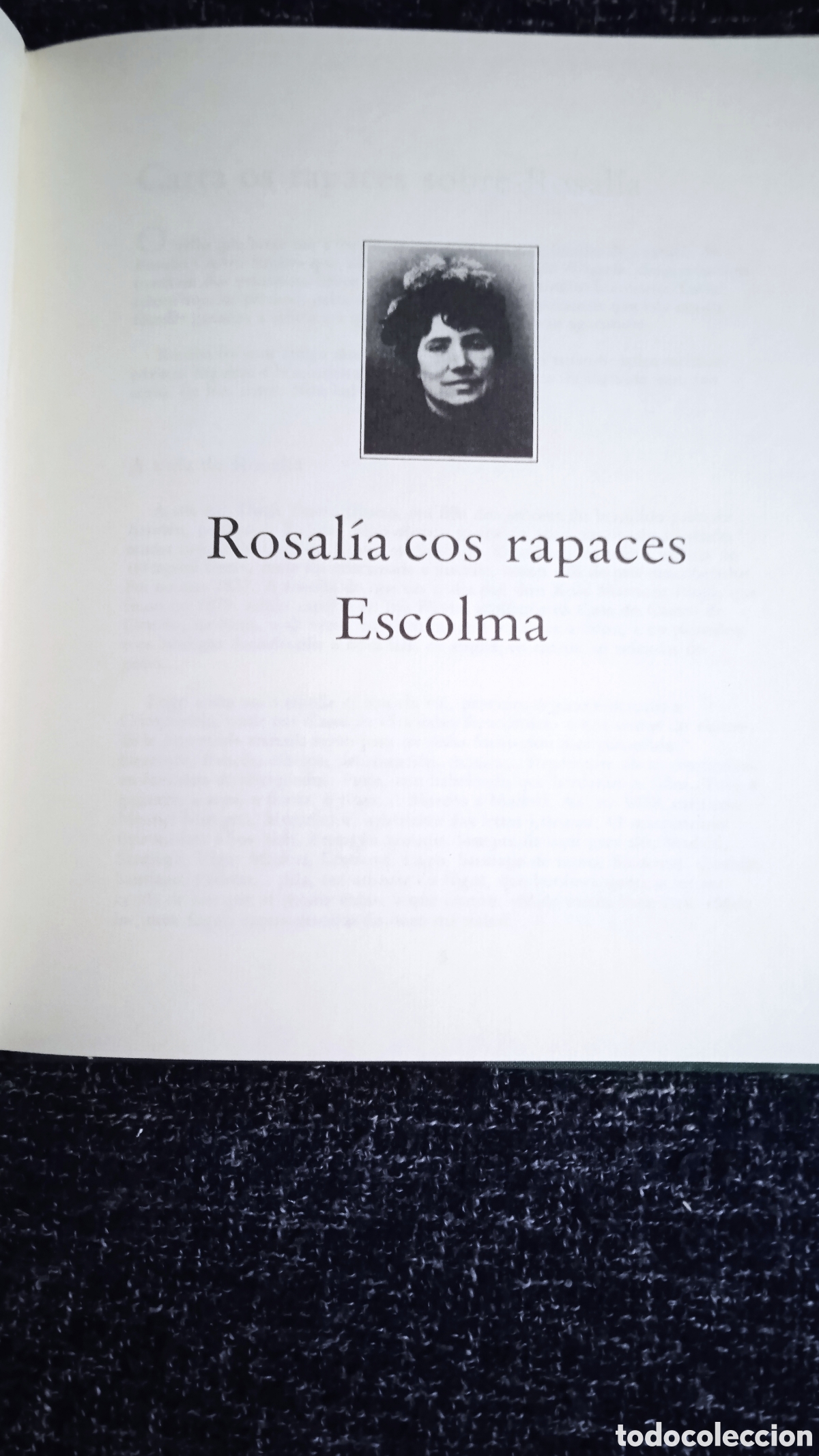 Libros de segunda mano: ROSAL&Iacute;A COS RAPACES ESCOLMA. -ED. ARGE