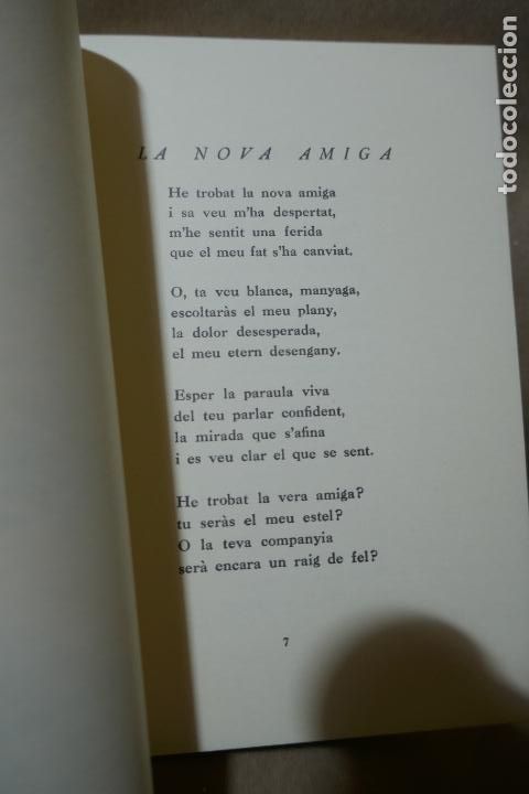Libros de segunda mano: PERE VERG&Eacute;S. LA NOVA AMIGA - Foto 10