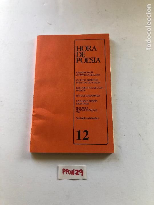 Libros de segunda mano: Hora de poes&iacute;a - Foto 1