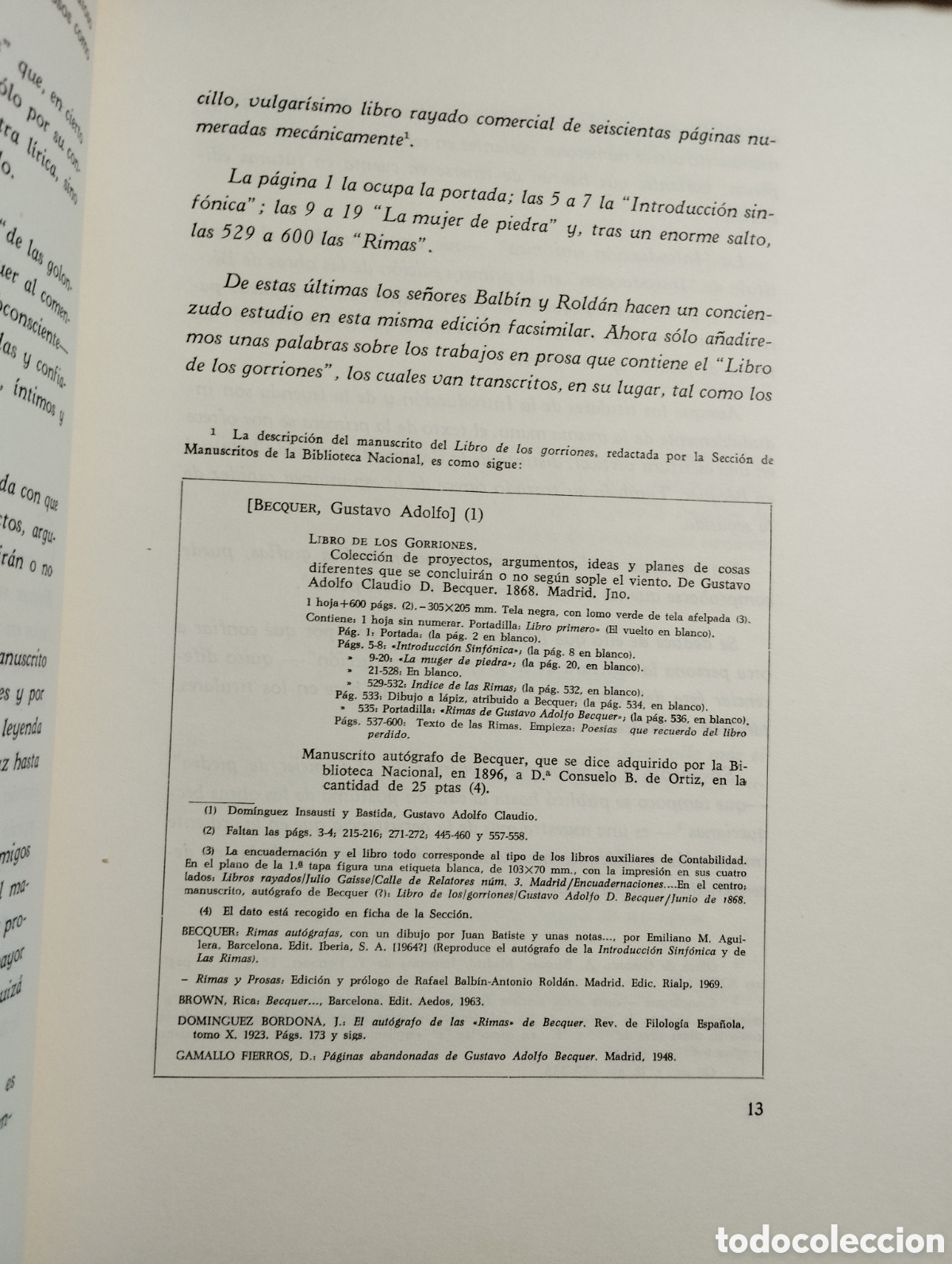 Libros de segunda mano: EL LIBRO DE LOS GORRIONES GUSTAVO ADOLFO BEQUER  - Foto 7