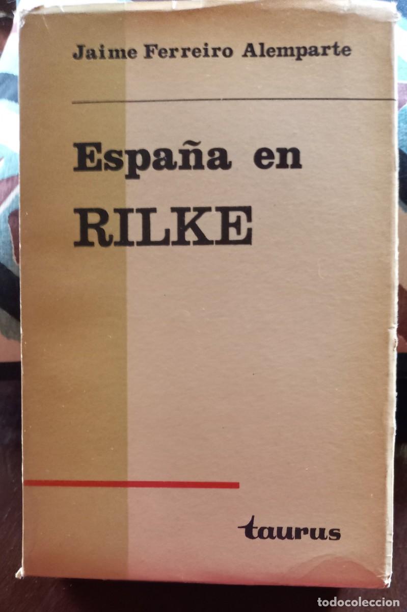 Libros de segunda mano: Espa&ntilde;a en Rilke - Foto 1