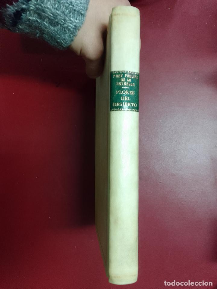 Libros de segunda mano: Fray Paulino de la Estrella: Flores del desierto (Joyas Bibliogr&aacute;ficas. 1953)