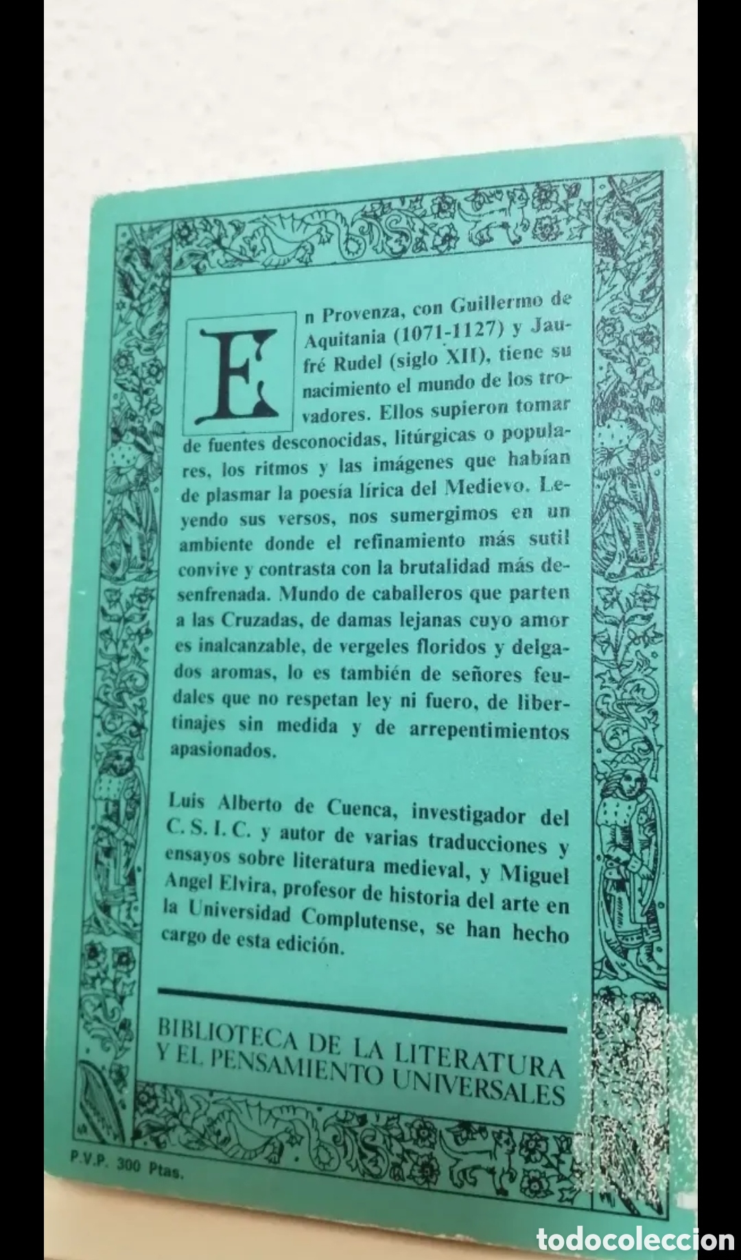 Libros de segunda mano: Canciones completas Guillermo IX Edici&oacute;n biling&uuml;e - Foto 2