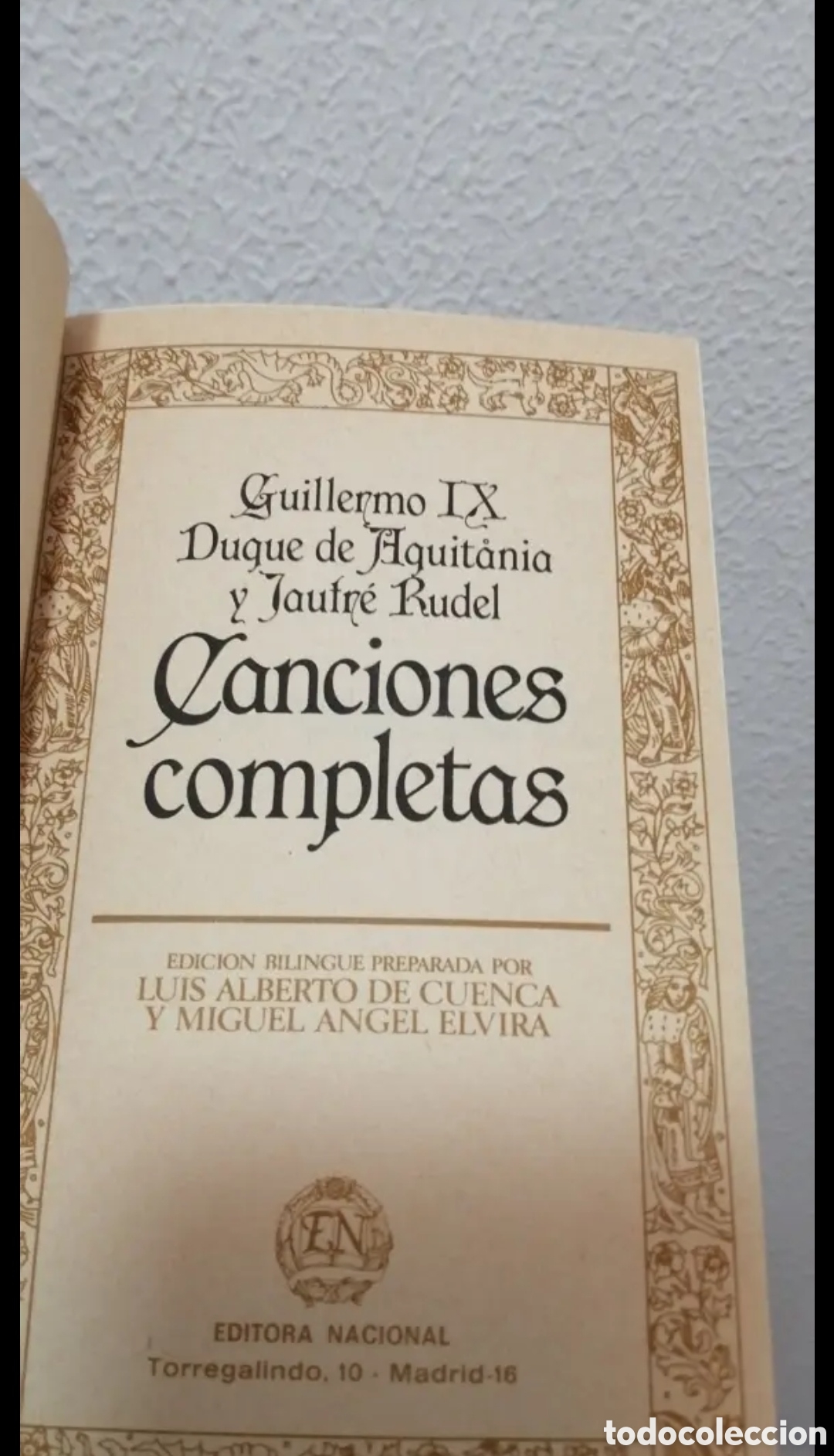 Libros de segunda mano: Canciones completas Guillermo IX Edici&oacute;n biling&uuml;e - Foto 4