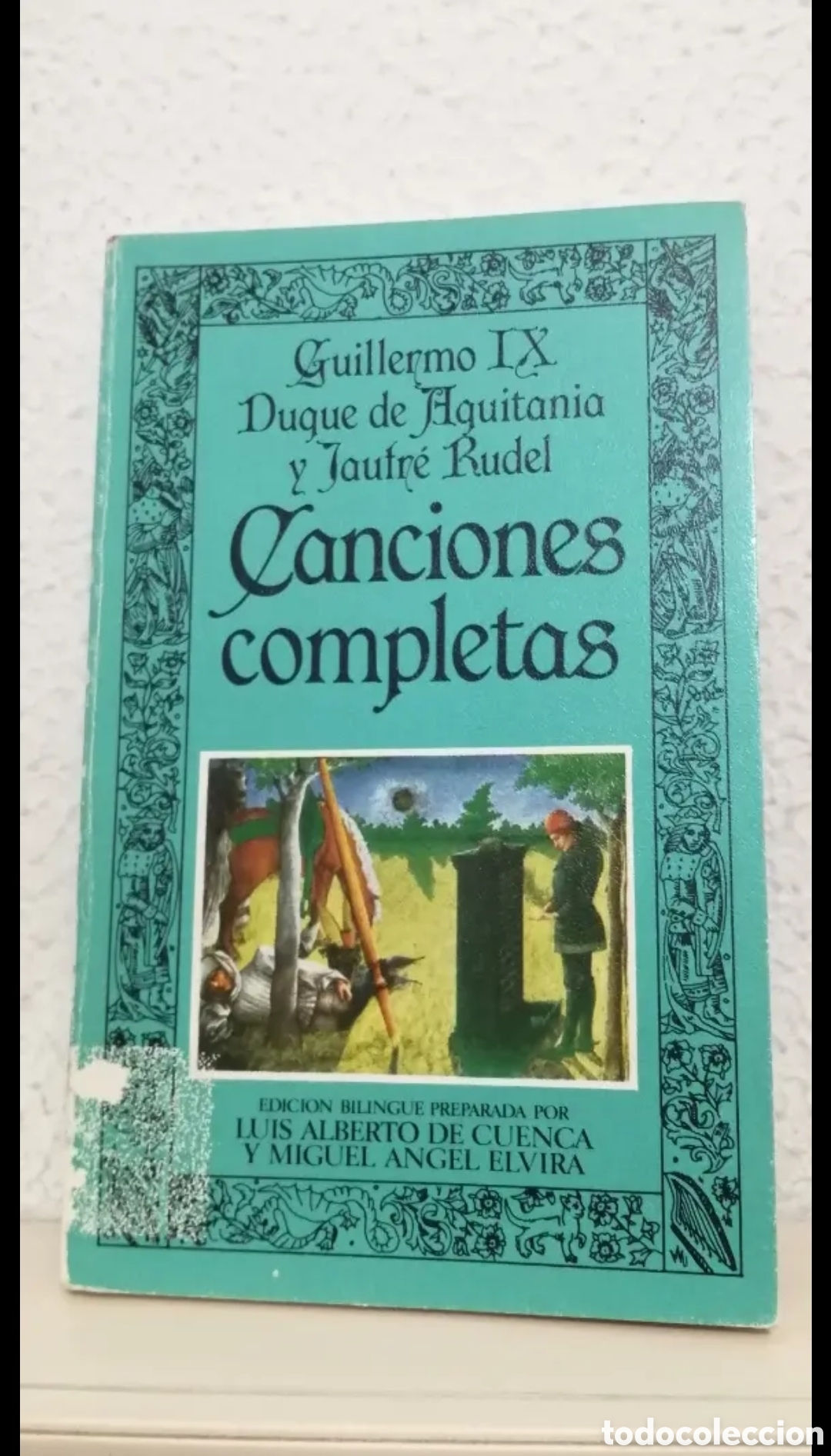 Libros de segunda mano: Canciones completas Guillermo IX Edici&oacute;n biling&uuml;e - Foto 1