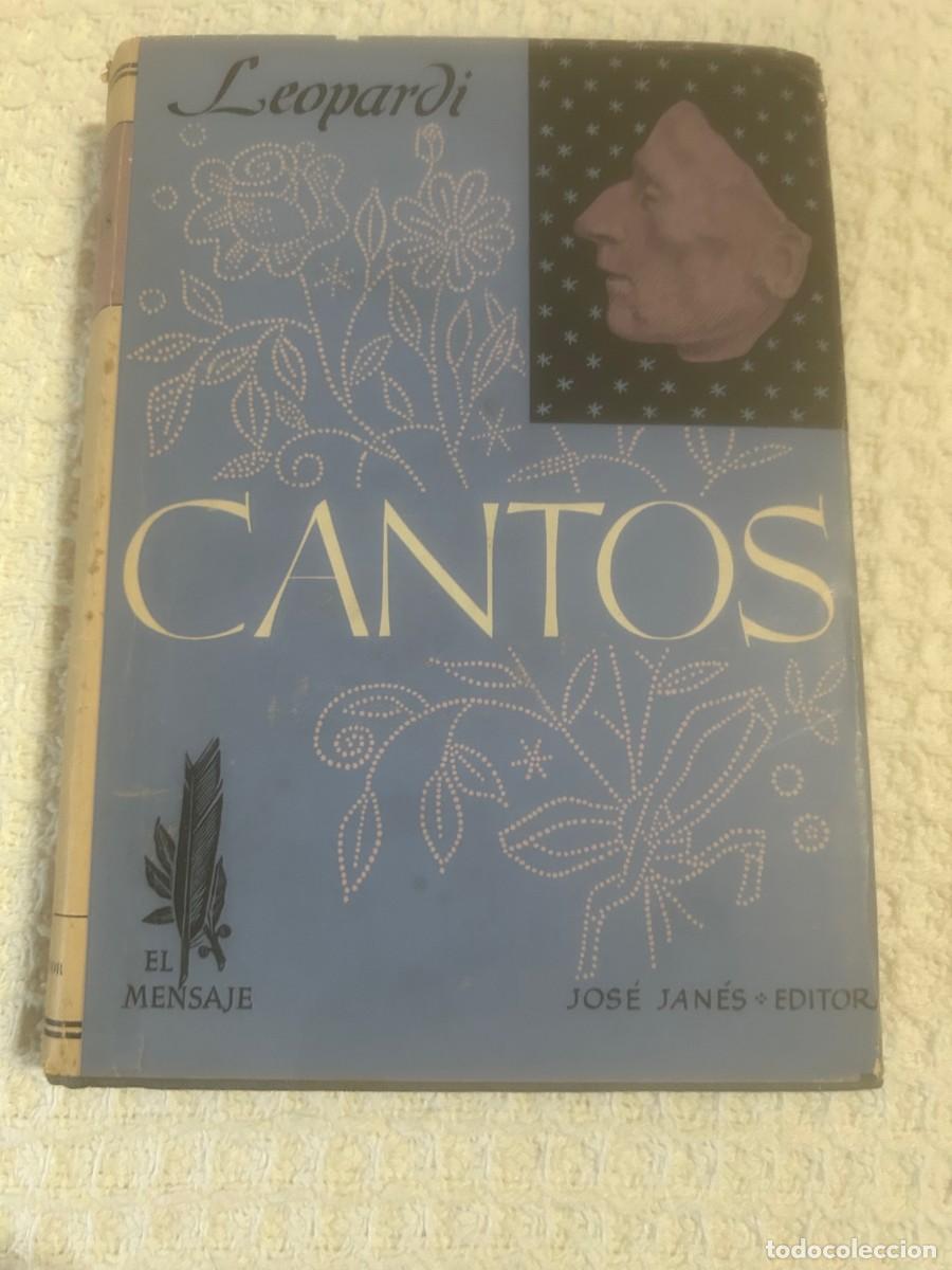 Libros de segunda mano: CANTOS. LEOPARDI. - Foto 1