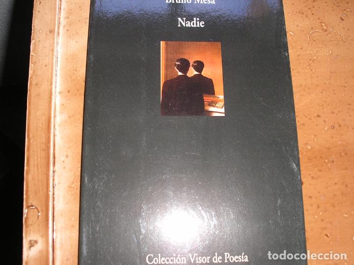 Libros de segunda mano: Nadie.- Bruno Mesa.- Visor 2002, 1&ordf; - Foto 1