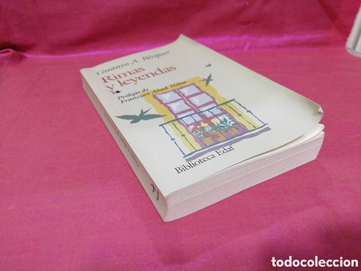 Libros de segunda mano: Rimas y Leyendas de Gustavo A. Becquer - Foto 2