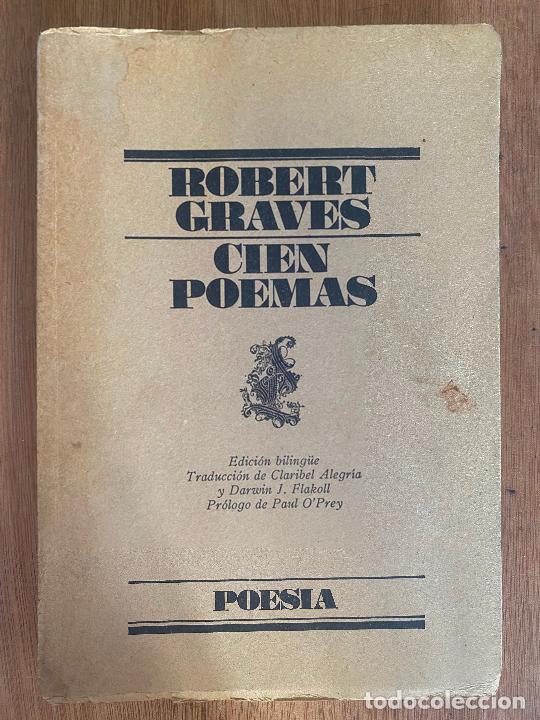 Libros de segunda mano: Cien poemas. Robert Graves- 1&ordf; Edici&oacute;n - Foto 1